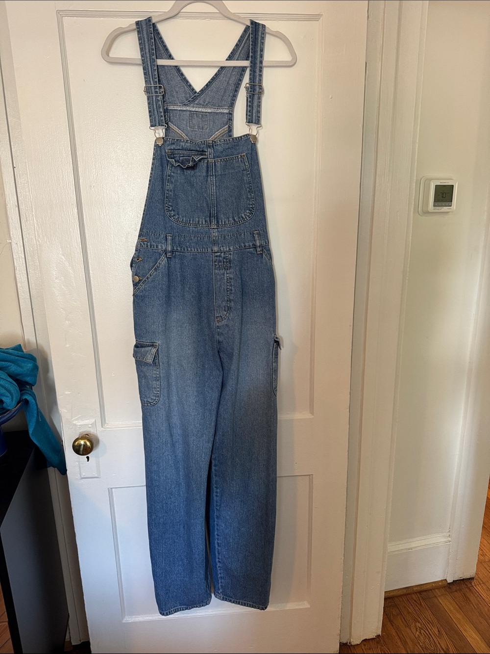 London London Denim Overalls Jeans - Blue